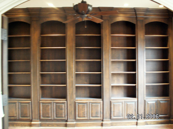 06-349-Bookcases-Red-Oak-Wood-(5)